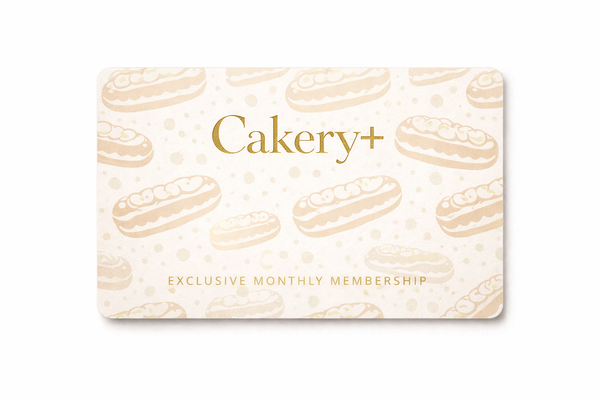 Cakery+ monthly membership