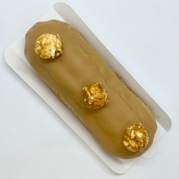 Eclair #31 - Mascarpone Caramel & Caramelized Popcorn