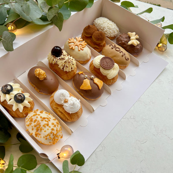 New Year’s Eve Box of Mini eclairs
