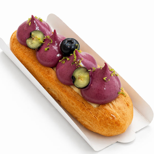 Eclair #67 Blueberry & Lemon