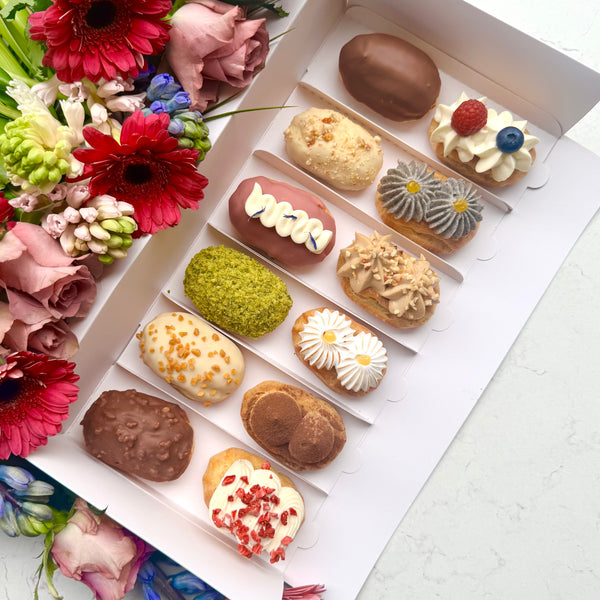 All the Flavors Box of Mini Eclairs