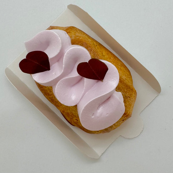 Mini Eclair #42 - Strawberry & Rhubarb